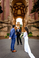 Felicia & Rich Palace Of Fine Arts Elopement