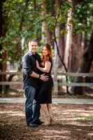Andrea & Mark Engagement Los Alos Redwood Nature Grove