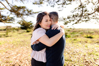 Renee & Khoi Point Reyes Overlook and Cypress Tree Tunnel Engagement