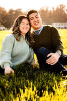 Kiyoko & Chris Crissy Fields and Golden Gate Overlook Engagement Session